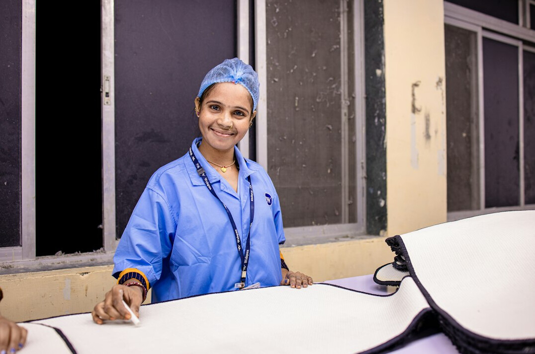 nurse reflecting on patient care
